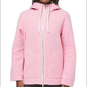 LULULEMON SO SHERPA PINK HOODIE